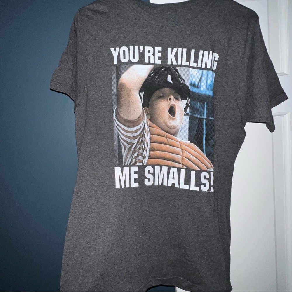 The Sandlot “You’re Killing Me Smalls” Men’s Medium Dark Gray Graphic T-Shirt